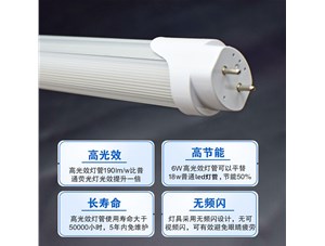 高光效T8燈管助力企業(yè)降低運(yùn)營(yíng)成本!